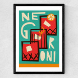 Negroni by Fox and Velvet Medium Black Frame