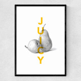 Juicy Pears Narrow Black Frame