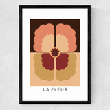 La Fleur Medium Black Frame