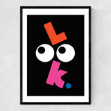 Look Narrow Black Frame