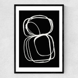 Cai Narrow Black Frame