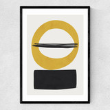 Kaia Narrow Black Frame