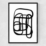 Miya Narrow Black Frame