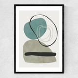 Calo Narrow Black Frame