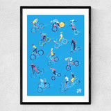 The Chain Gang Narrow Black Frame