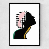 Silhouette by Linda Gobeta Narrow Black Frame