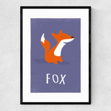 Fox by Rocket Jack Narrow Black Frame