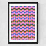 Bubbles by apricot+birch Medium Black Frame