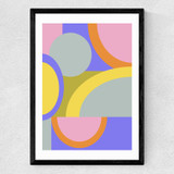 Shapes and Colors No. 6 Medium Black Frame