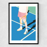 2nd Champion Narrow Black Frame