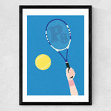 Perfect Serve Medium Black Frame