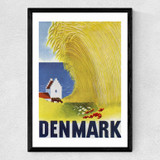 Denmark Medium Black Frame