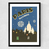 Paris By Double Merrick Medium Black Frame