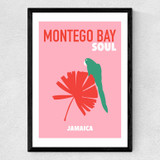 Montego Bay Soul Jamaica Medium Black Frame
