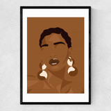 Thando Narrow Black Frame