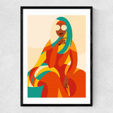 Sister by Sofia Doudine Narrow Black Frame