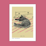 Cat Nap by Poet and Painter Unframed Print