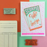 Scorpio Zodiac Unframed Print