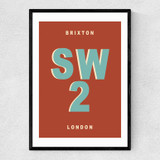 Brixton SW2 Narrow Black Frame
