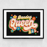 Dancing Queen Narrow Black Frame