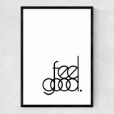 Feel Good by Inoui Narrow Black Frame