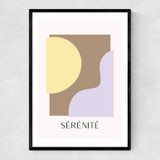 Serenite Narrow Black Frame