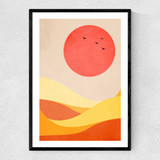 Sweet Harmony Narrow Black Frame