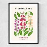 Victoria Park II Narrow Black Frame