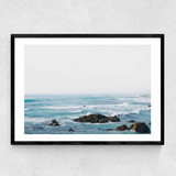 West Coast Blues Narrow Black Frame