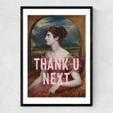 Thank U Next Narrow Black Frame