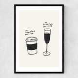 Routines Narrow Black Frame