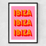Ibiza Narrow Black Frame