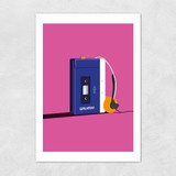 Walkman Unframed Print