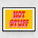 Hot Stuff Narrow Black Frame