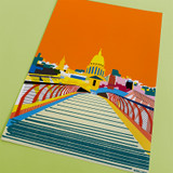 St Paul's by RUDE Unframed Print