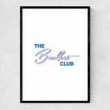 The Breakfast Club Narrow Black Frame