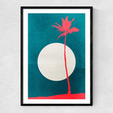 Caribbean Dreams Narrow Black Frame
