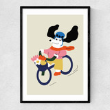 Cycling Dog Bicycle
