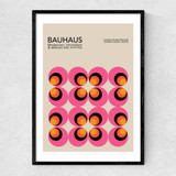 Pink And Orange Bauhaus