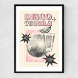 Disco Tequila Pink Narrow Black Frame
