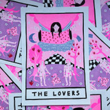 The Lovers Tarot Unframed Print