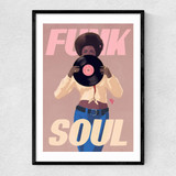 Funk & Soul Narrow Black Frame