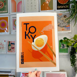 Tokyo by Mark Harrison Unframed Print