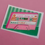 Love Songs Mixtape Unframed Print