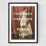 Dream Life Narrow Black Frame