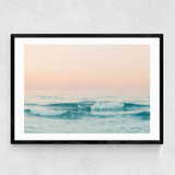 Greece Narrow Black Frame
