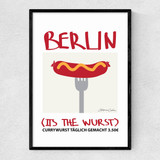 Berlin Narrow Black Frame