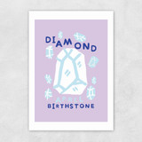 Diamond Unframed Print