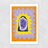 Amethyst Unframed Print