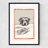 Dog With Plate